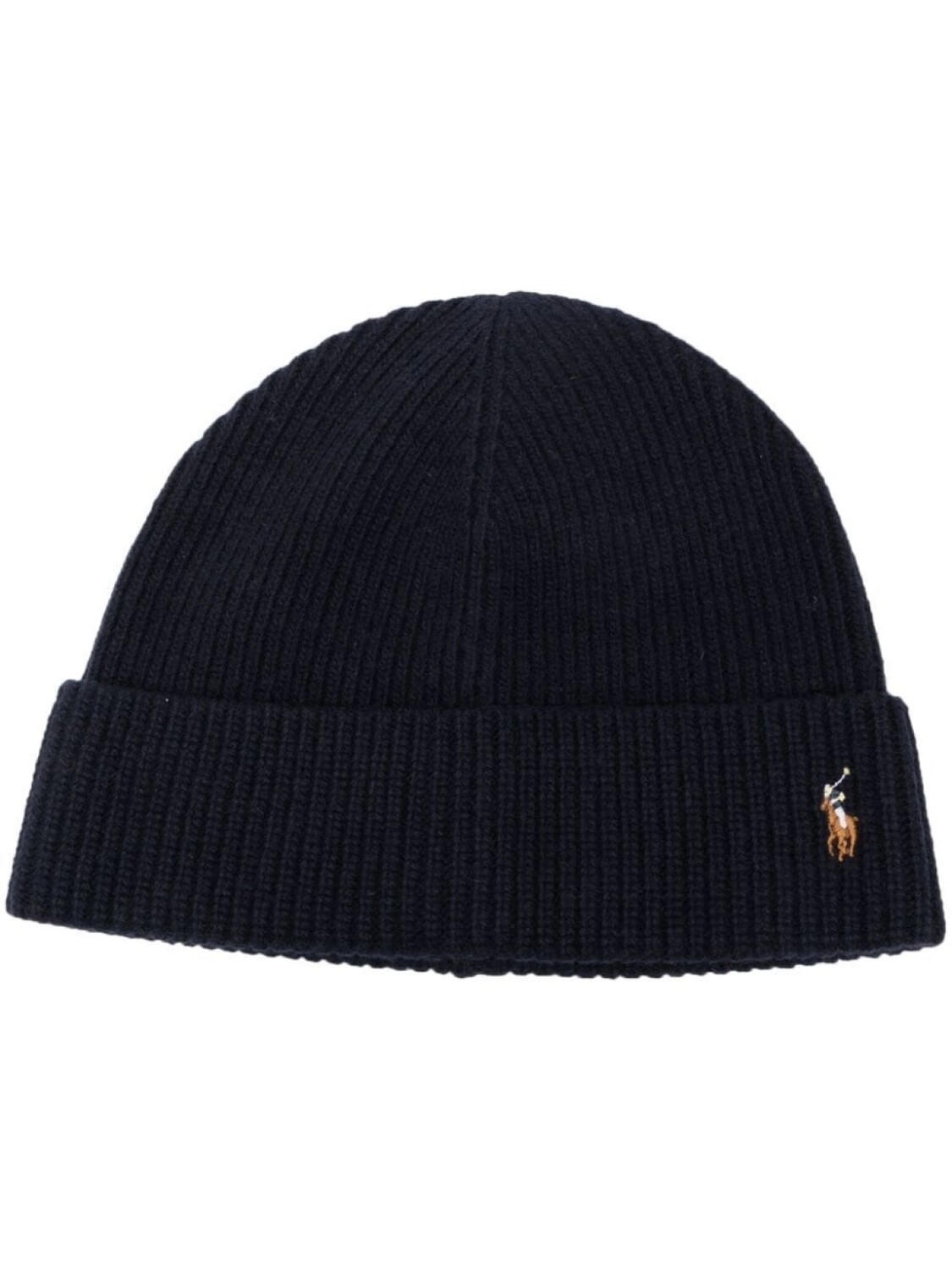 

Polo Ralph Lauren шапка в рубчик с вышитым логотипом, синий
