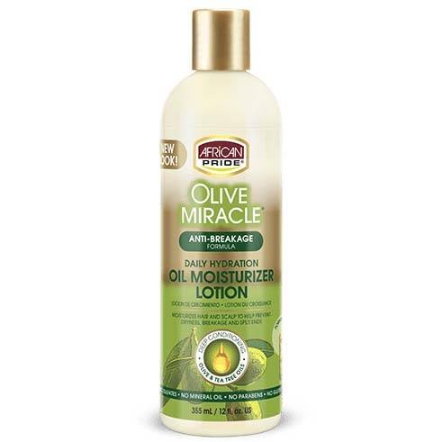 

Увлажняющий лосьон с маслом Olive Miracle Daily Hydration Oil, кондиционер для волос, 355 мл African Pride