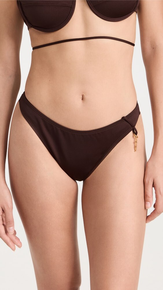 

Низ бикини Jacquemus Le Bas De Maillot Signature, коричневый