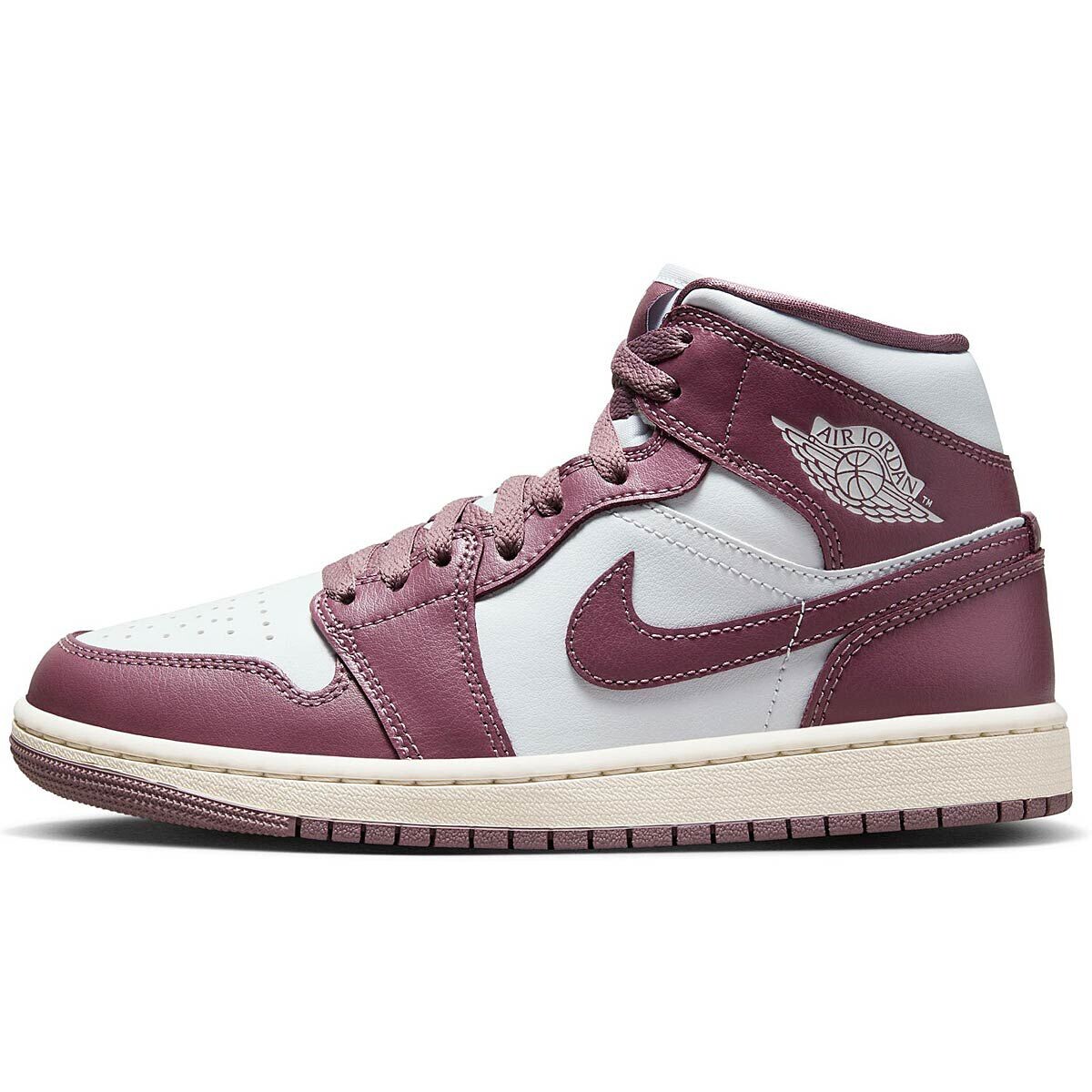 

Кроссовки WMNS AIR JORDAN 1 MID Jordan, цвет Beige/Schwarz/Wüstengelb