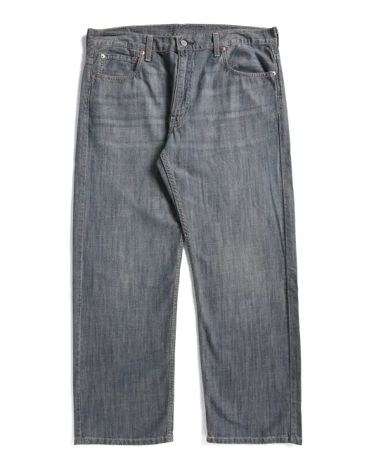 

Свободные прямые джинсы из денима Levis, цвет The Thrill Adv