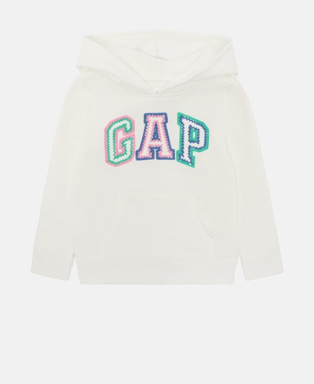 

Худи с капюшоном Gap, экрю