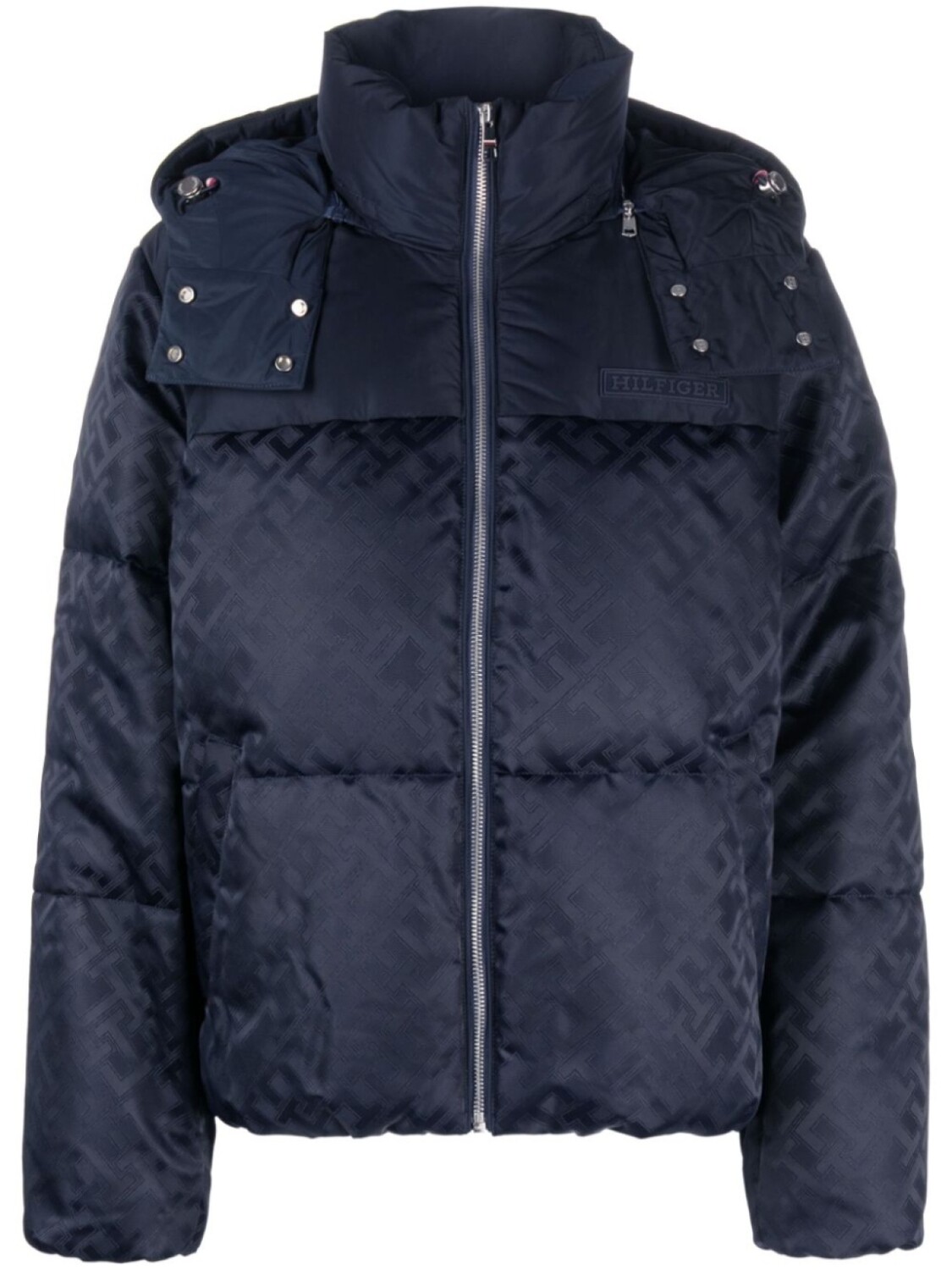 

Tommy Hilfiger пуховик с монограммой, синий