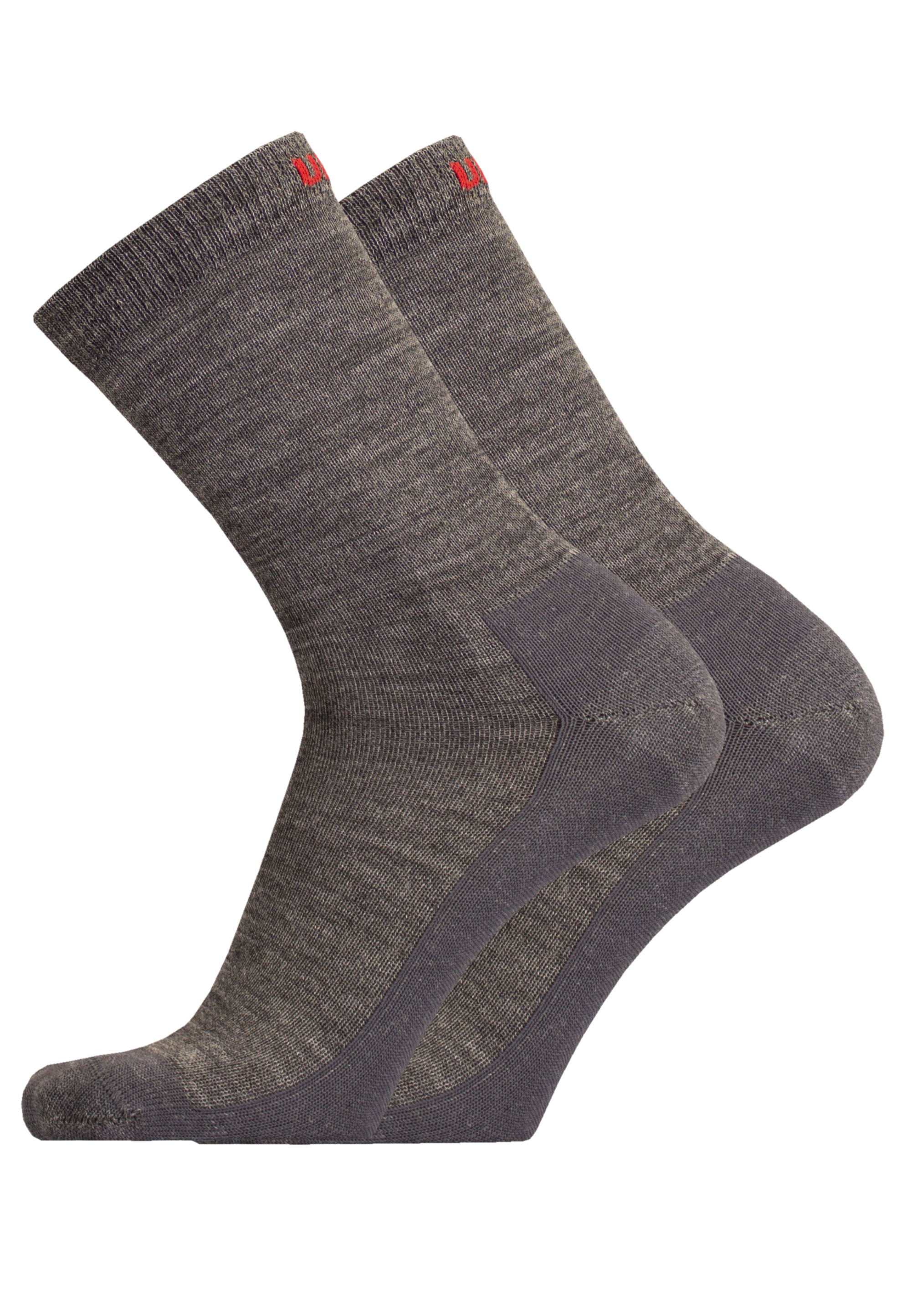 Носки UphillSport Wander Socke 'TEIJO' 2 шт, серый цена и фото