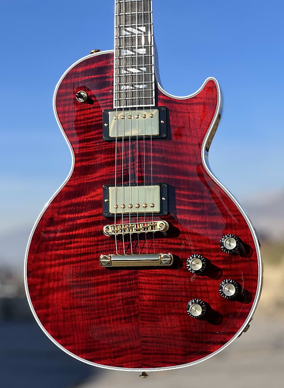 Электрогитара Gibson Les Paul Modern Supreme 2023 Wine Red Auth Dlr 8lb13oz #217