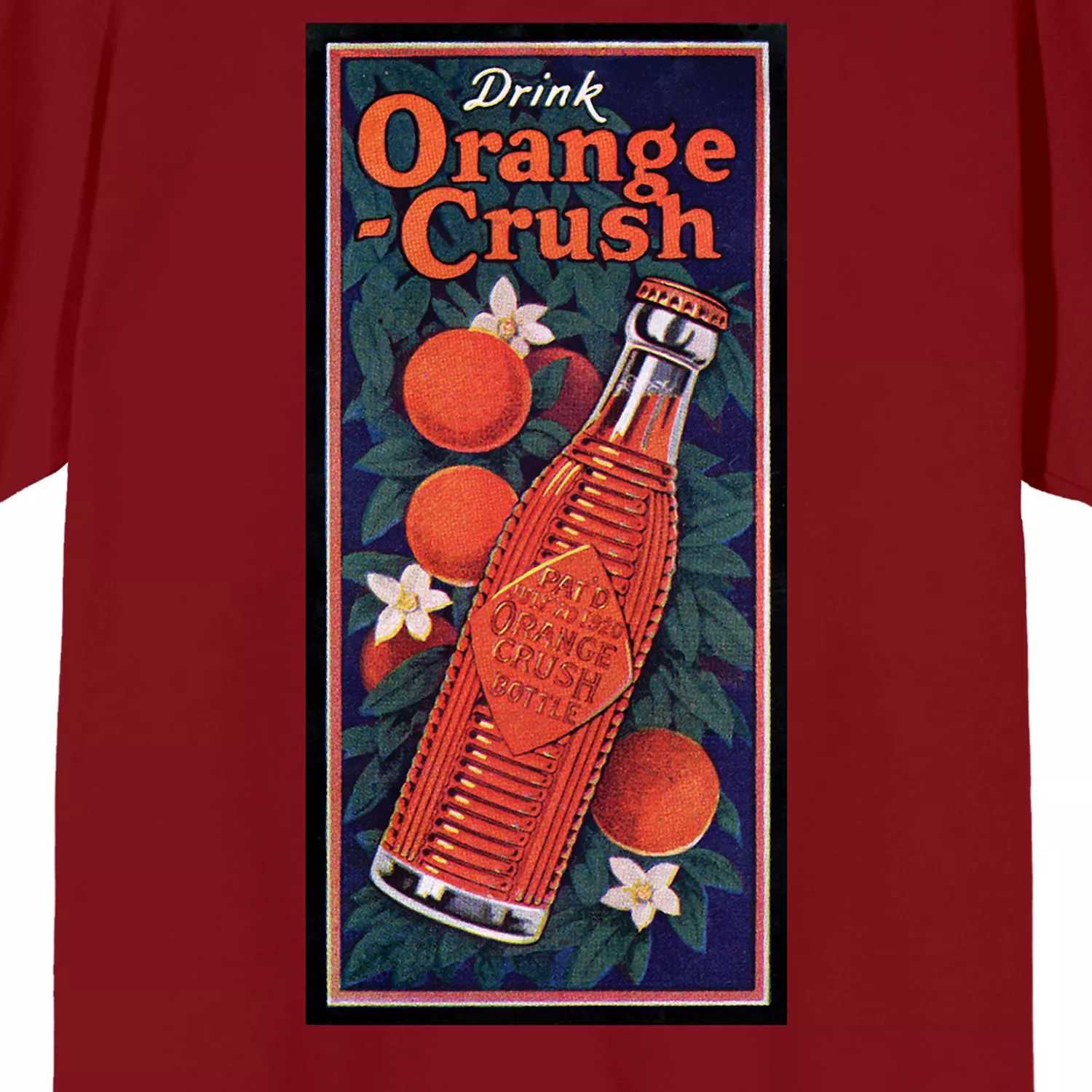 

Мужская футболка Orange Crush Drink Orange Tee Licensed Character