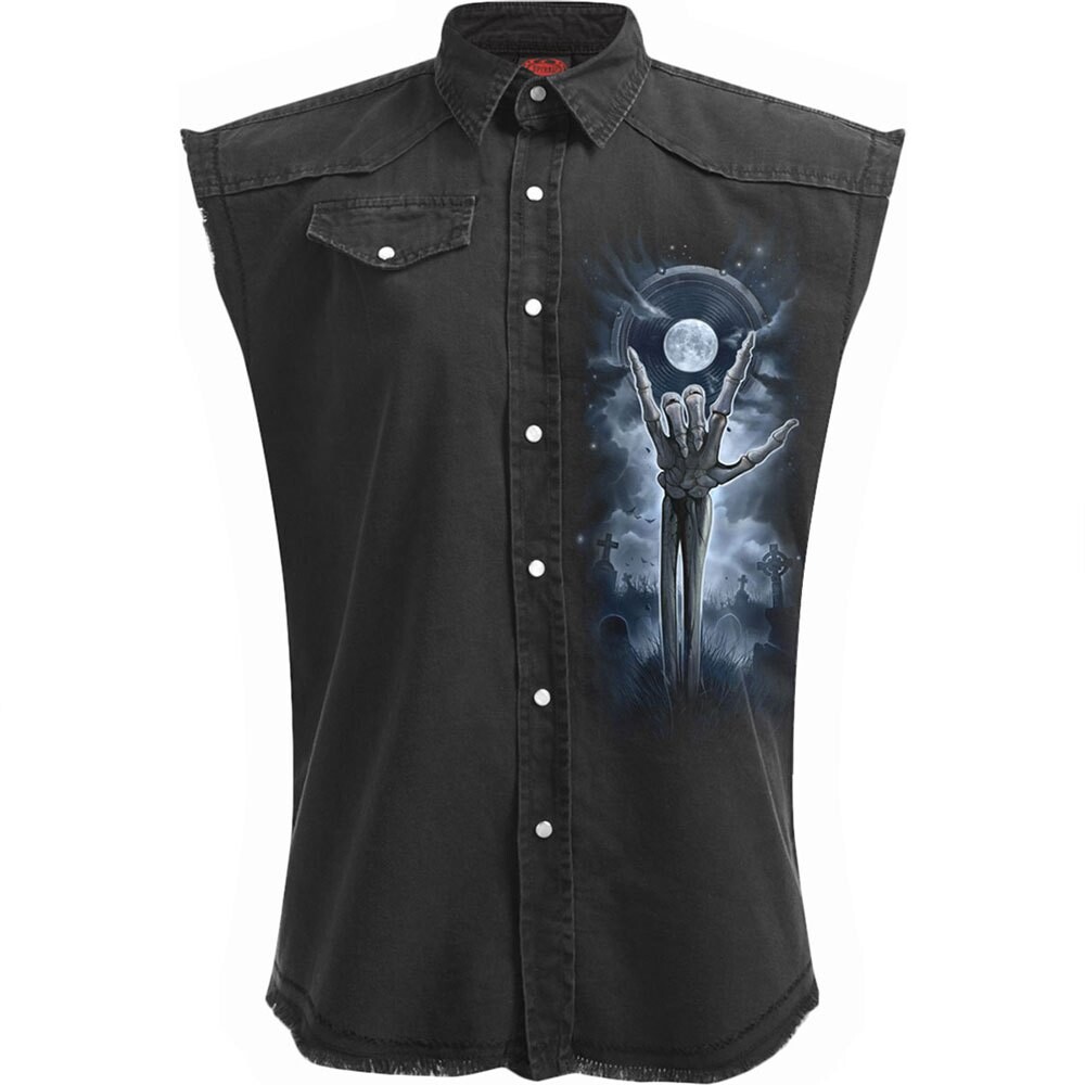 

Рубашка Heroes Spiral Direct Grim Rocker Sleeveless, черный