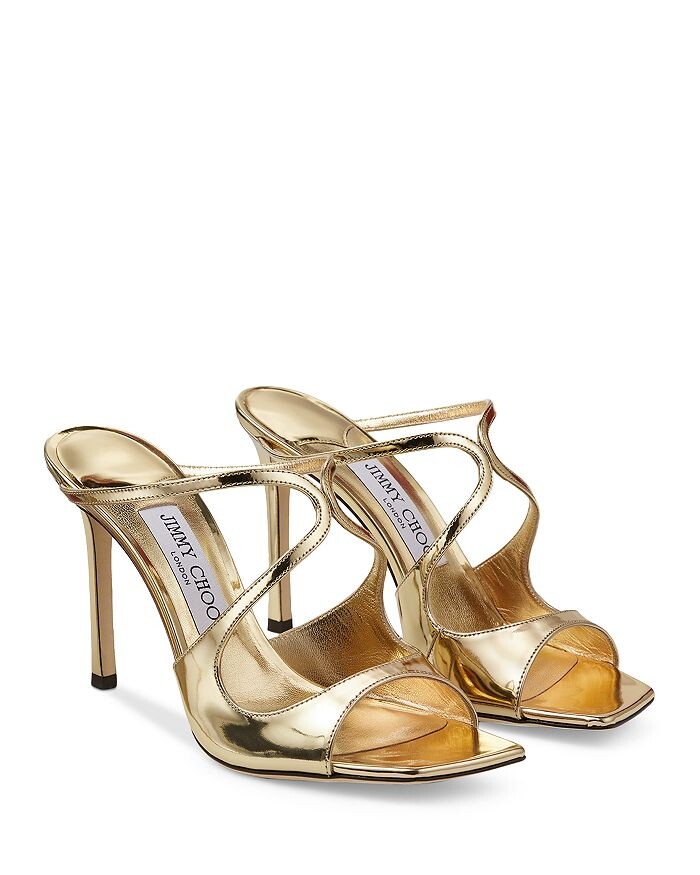 

Женские шлепанцы Anise 95 с ремешками на высоком каблуке Jimmy Choo