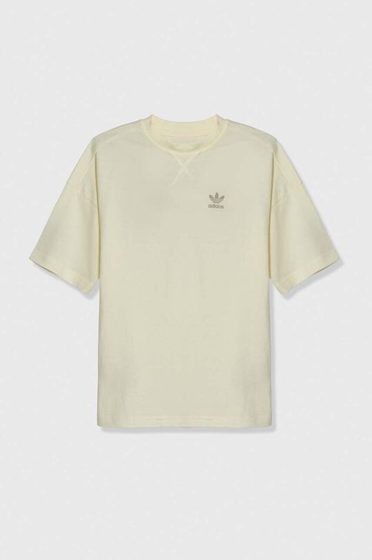 

adidas Originals Детская хлопковая футболка, бежевый