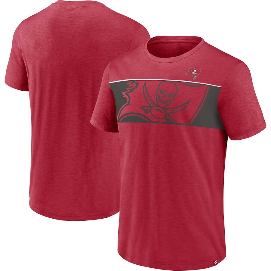 

Футболка с коротким рукавом Fanatics Branded Tampa Bay Buccaneers, красный