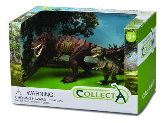 Collecta, Набор из 2 динозавров в упаковке.