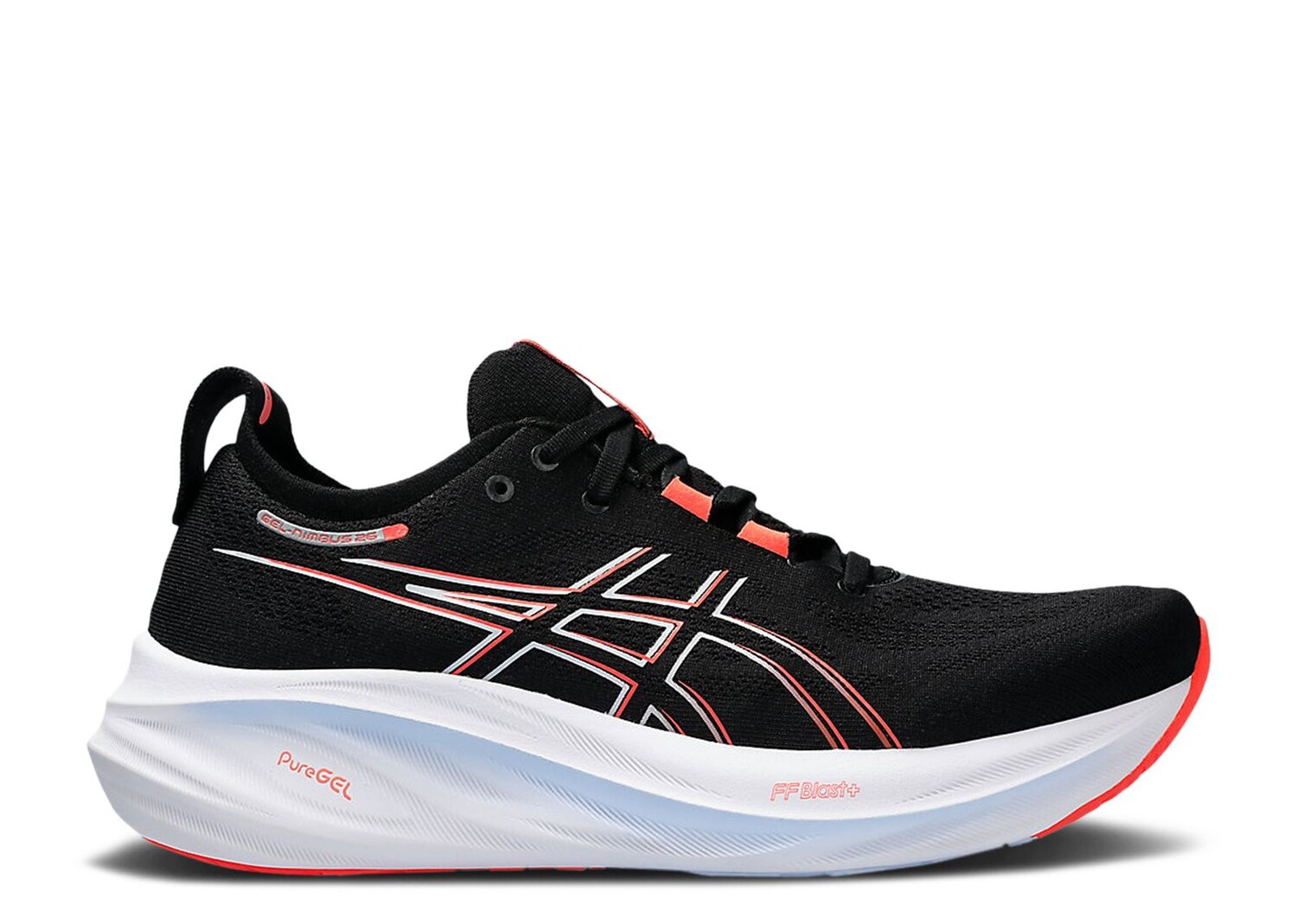 

Кроссовки ASICS Gel Nimbus 26 'Black True Red', черный