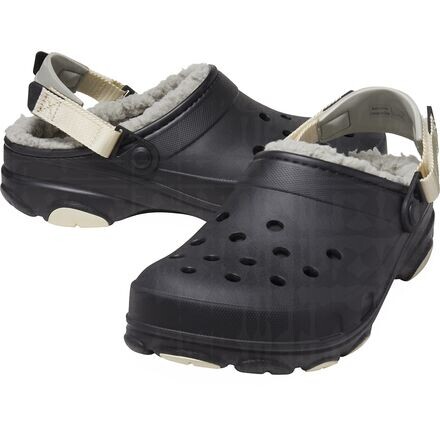 

Сабо All Terrain с подкладкой Crocs, черный