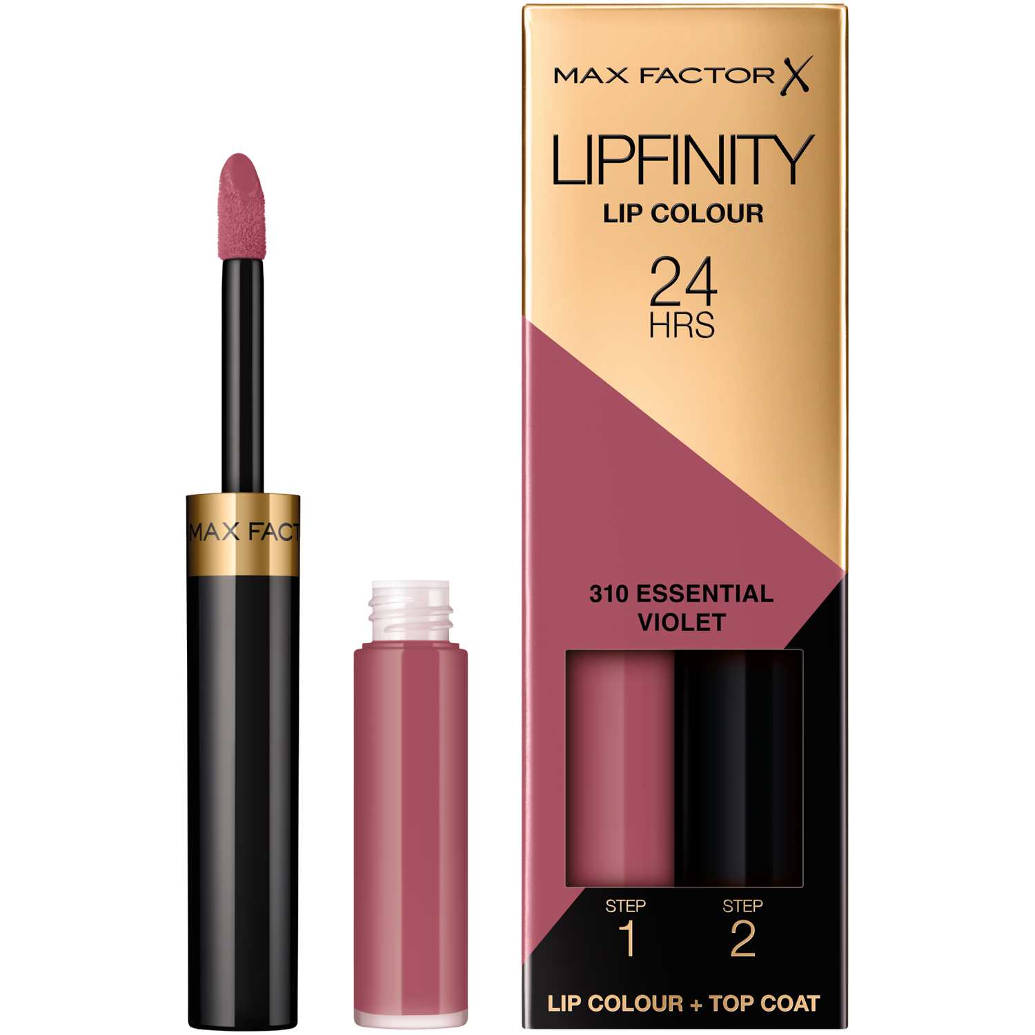 Двухфазная помада стойкого эффекта 310 эфирного фиолетового Max Factor Lipfinity Lip Colour 24H, 2,3 мл +1,9 гр