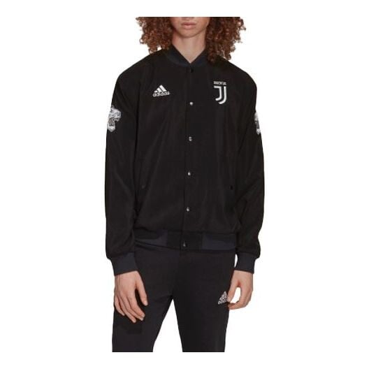 

Куртка adidas Juventus CNY White Embroidered aviator Jacket Black, черный