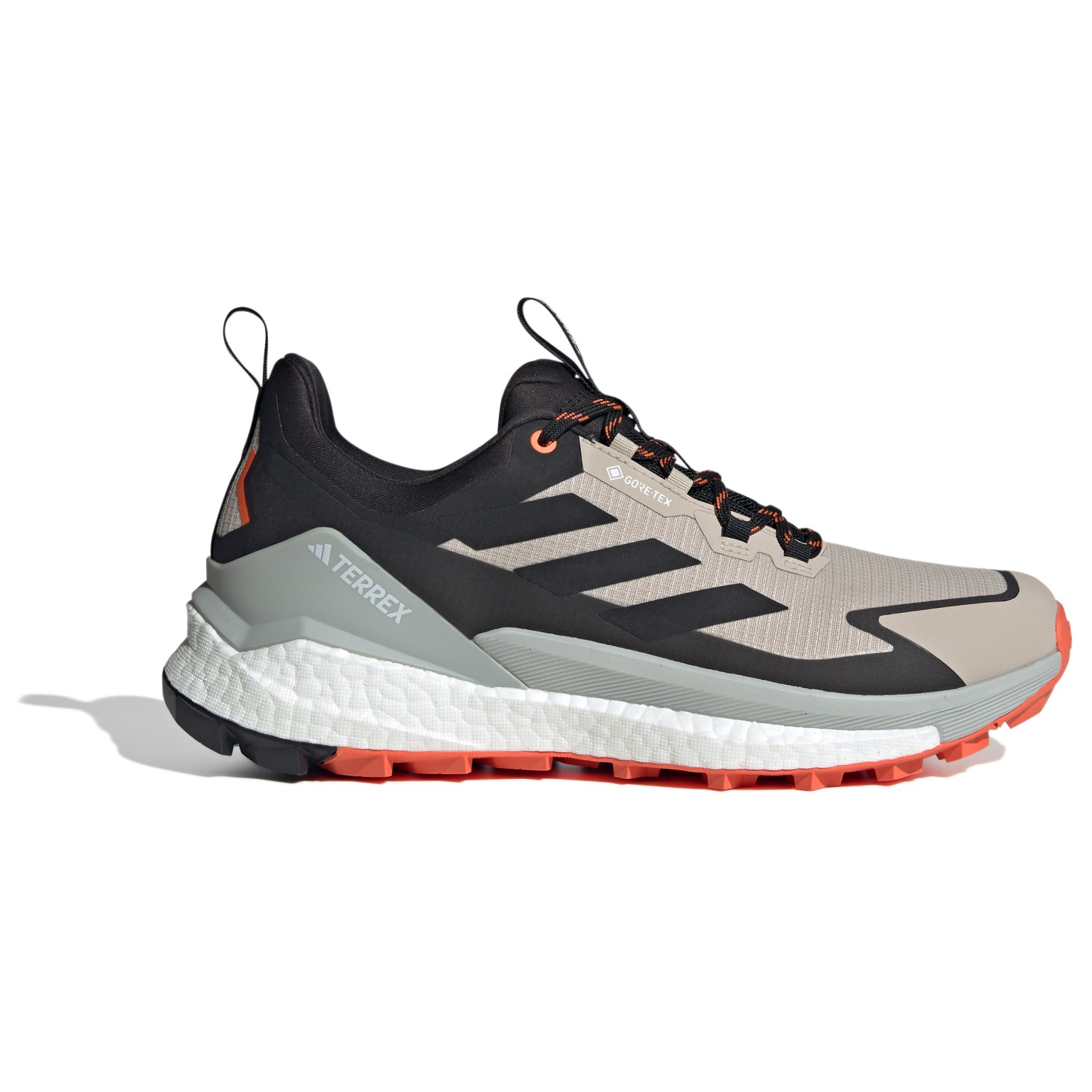 Мультиспортивная обувь Adidas Terrex Terrex Free Hiker 2 Low GTX, цвет Wonder Beige/Core Black/Semi Impact Orange