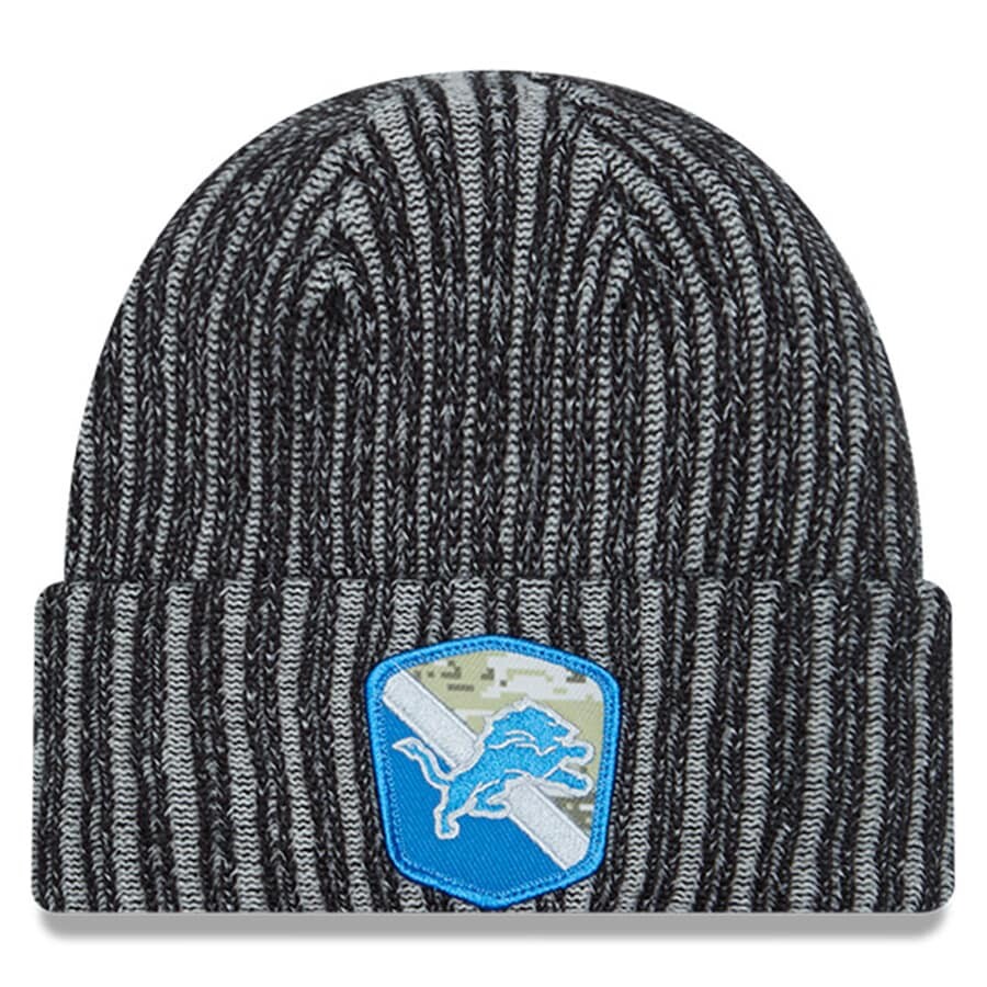 

Шапка New Era Detroit Lions, черный