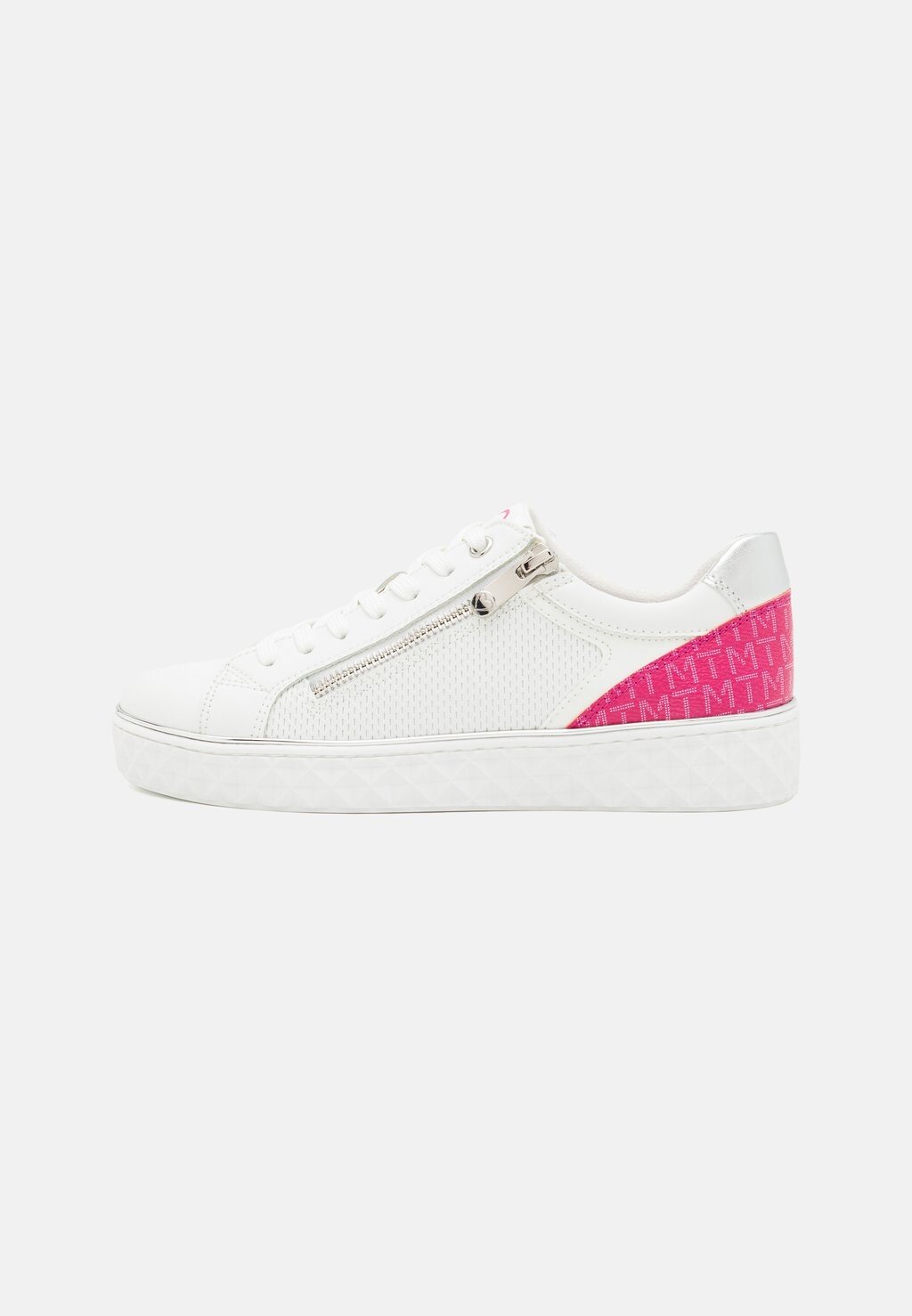 

Низкие кеды Marco Tozzi, цвет white/pink