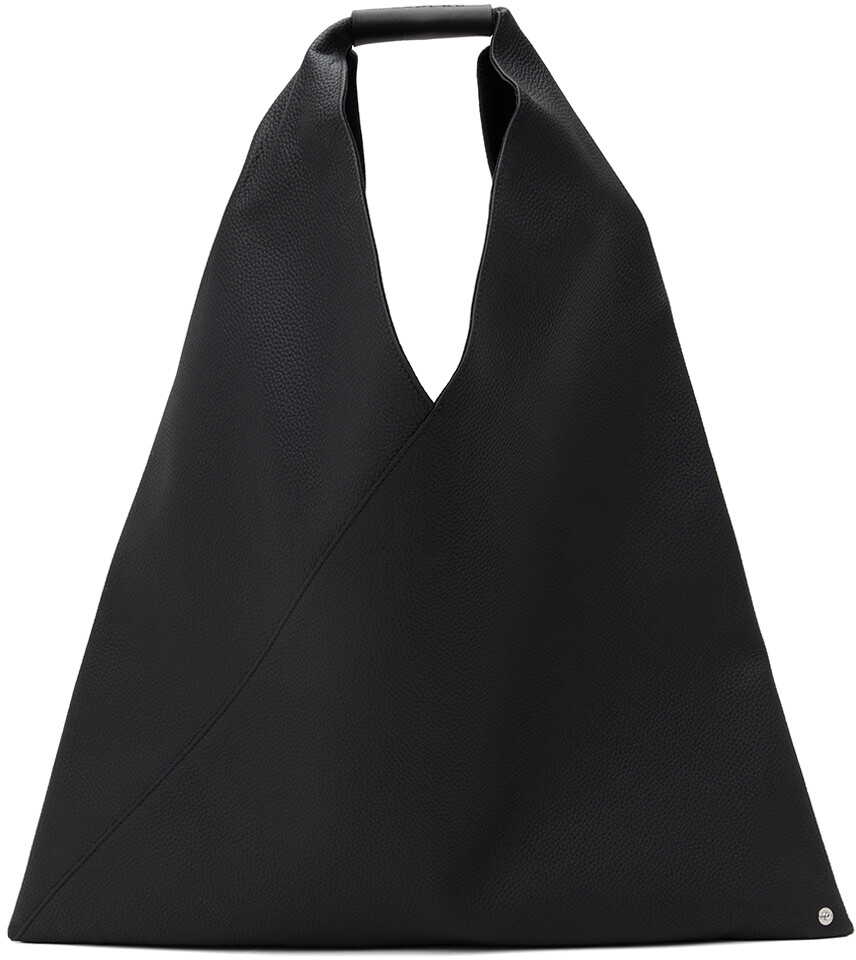 

Черная треугольная сумка-тоут Mm6 Maison Margiela, цвет Black