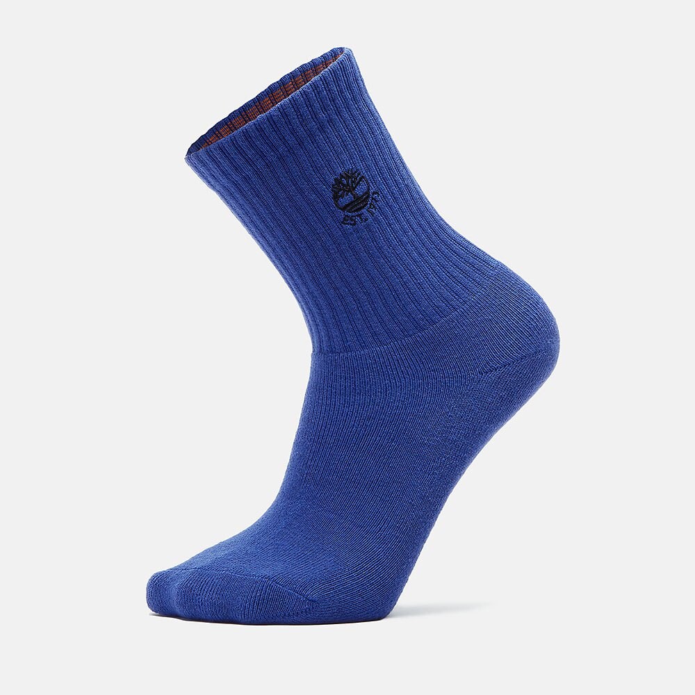 

Носки Timberland Color Blast FC Crew, синий