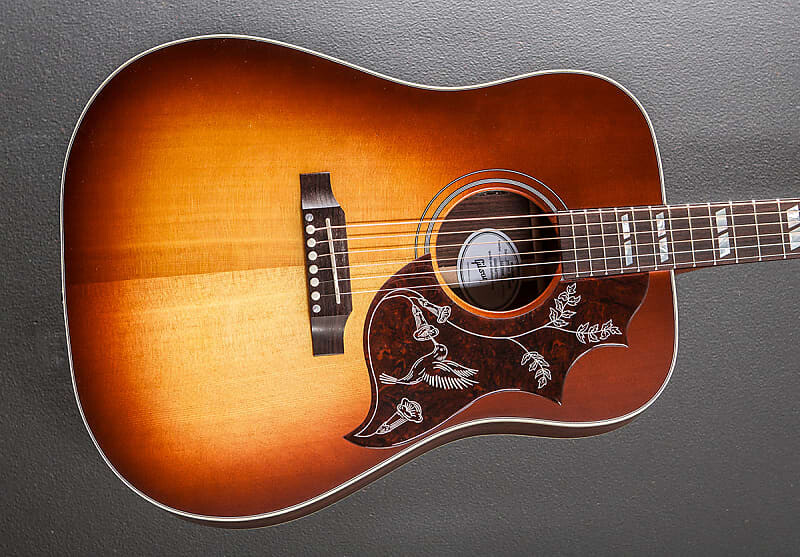 

Акустическая гитара Gibson Hummingbird Studio Rosewood - Satin Rosewood Burst