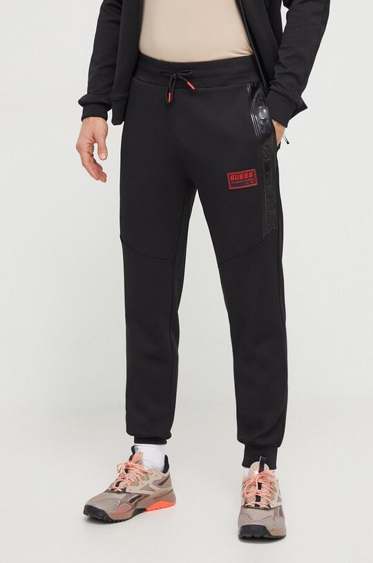 

Джоггеры Guess, черный