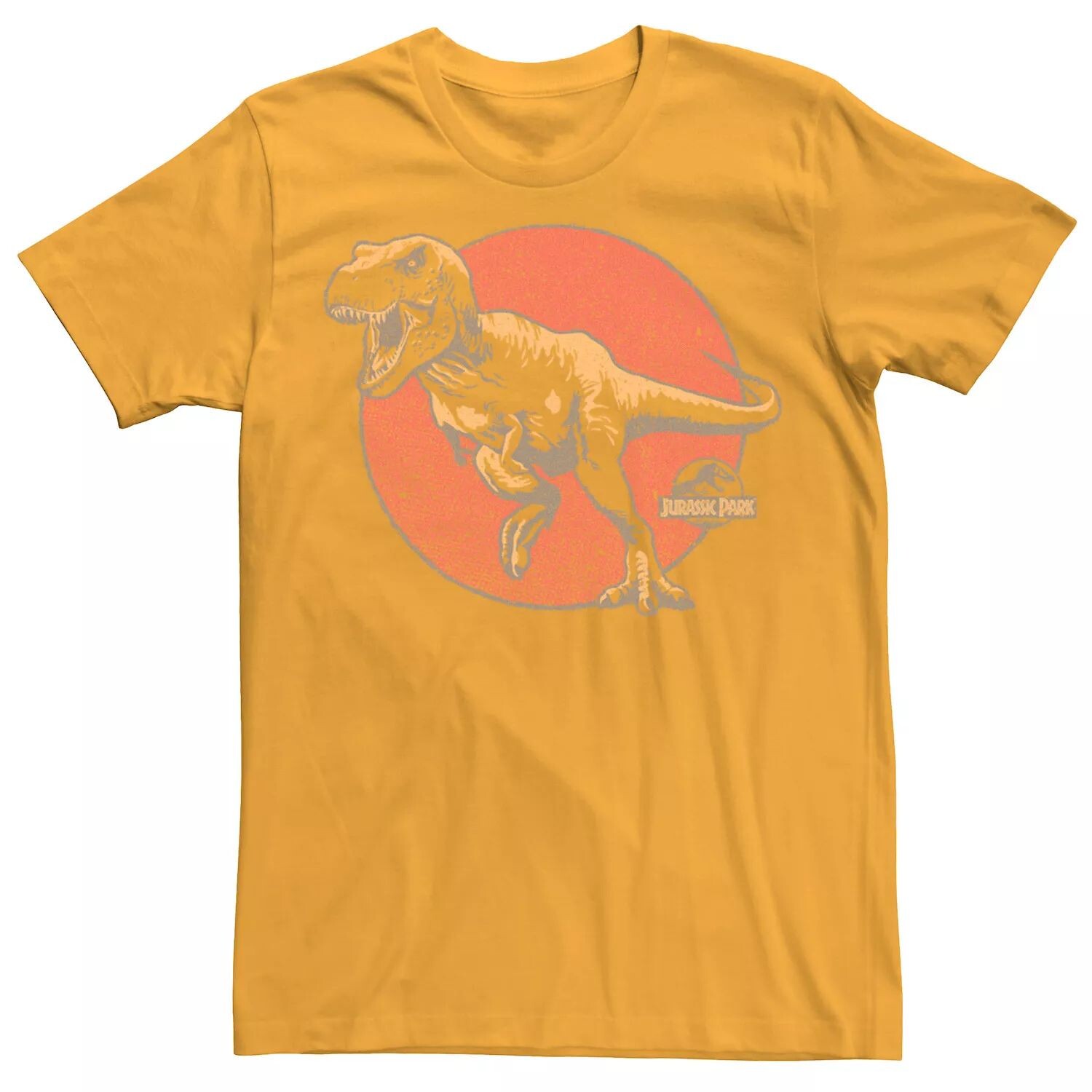 

Мужская футболка с логотипом Jurassic Park T-rex Action Licensed Character