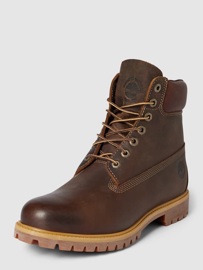 

Ботинки из натуральной кожи модель HERITAGE Timberland, темно-коричневый