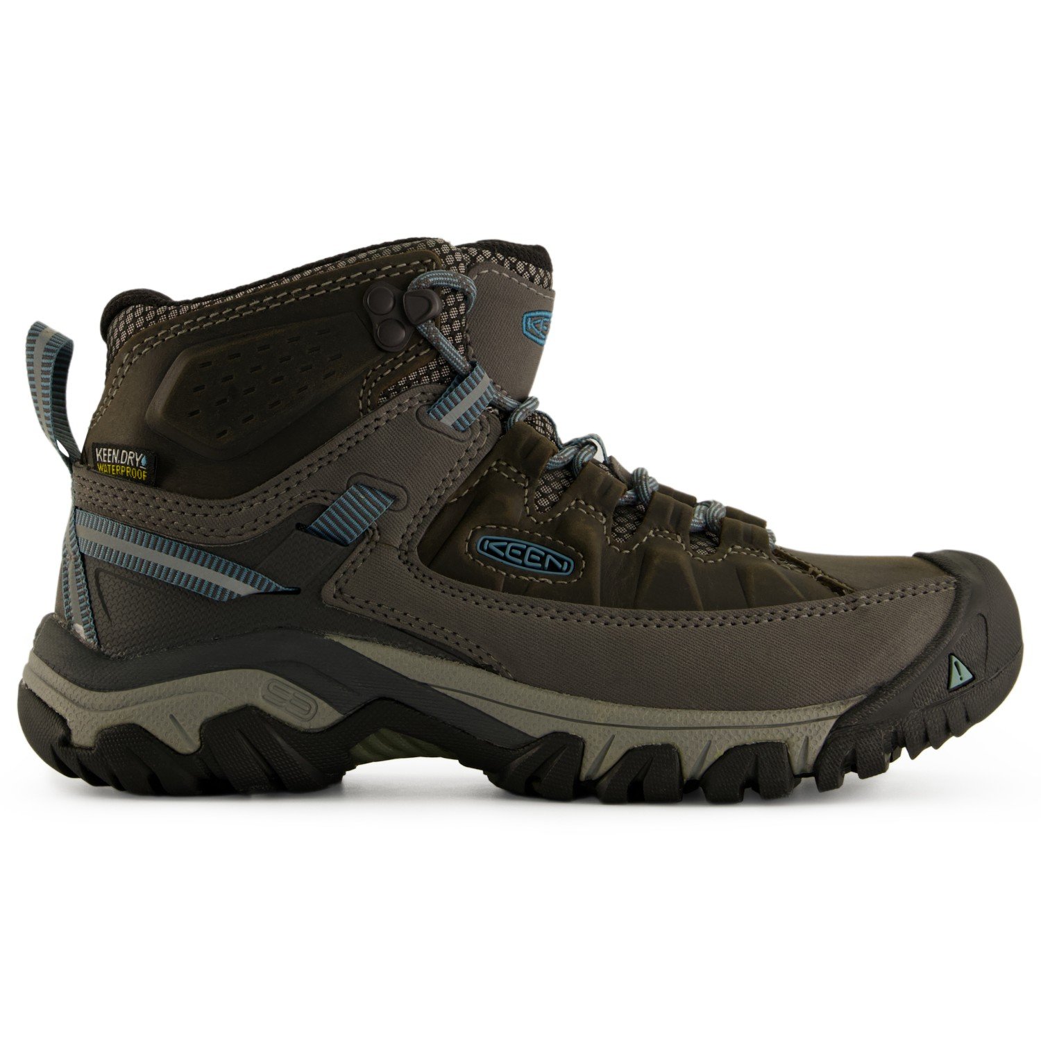 Ботинки для прогулки Keen Women's Targhee III Mid WP, цвет Magnet/Atlantic Blue mid atlantic allegheny highlands