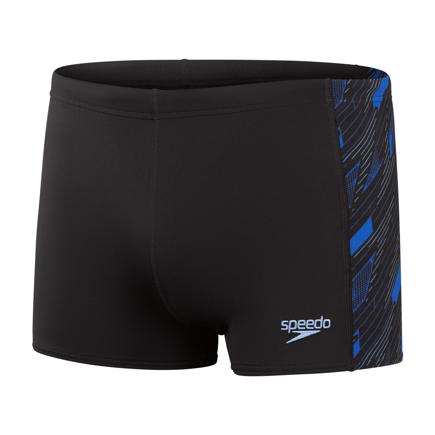 Плавки Speedo Hyperboom Panel Aquashort, цвет Black/Blue