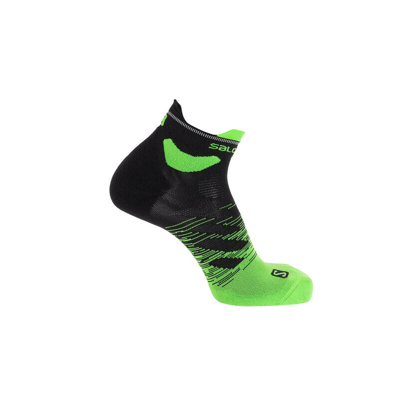 

Носки для бега PREDICT унисекс Ebony/Green Gecko, 1 шт. SALOMON, цвет braun