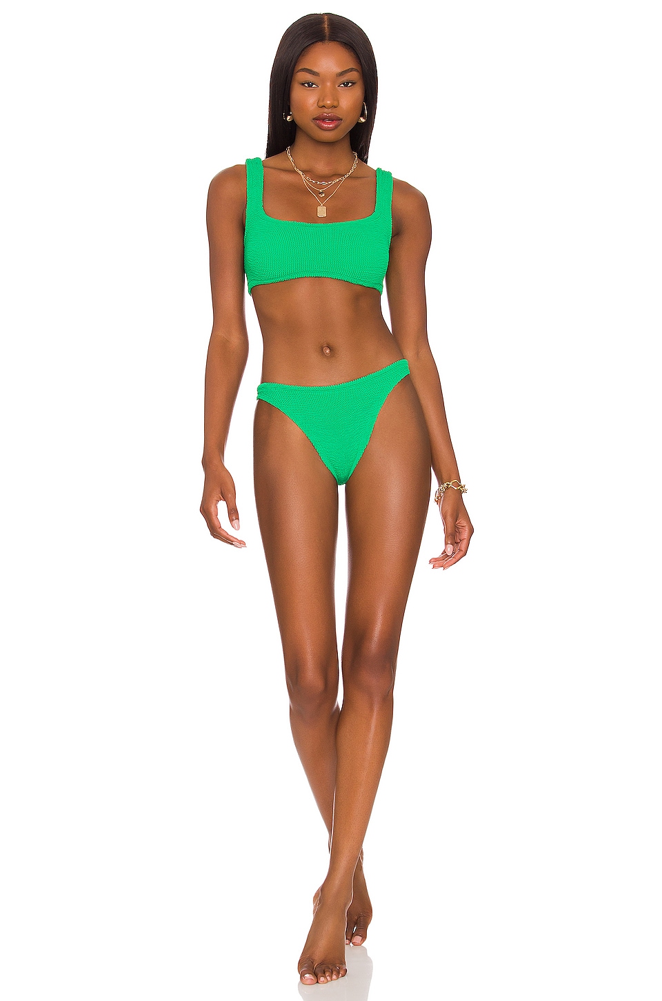 Комплект бикини Hunza G Xandra, цвет Emerald