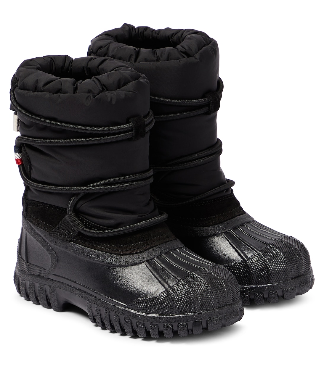 Зимние ботинки криса Moncler Grenoble Enfant, черный худи на молнии из технического джерси moncler grenoble черный