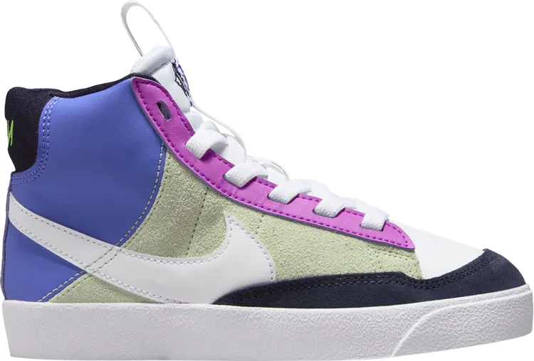 

Кроссовки Blazer Mid '77 SE PS 'Honeydew Ultramarine', разноцветный