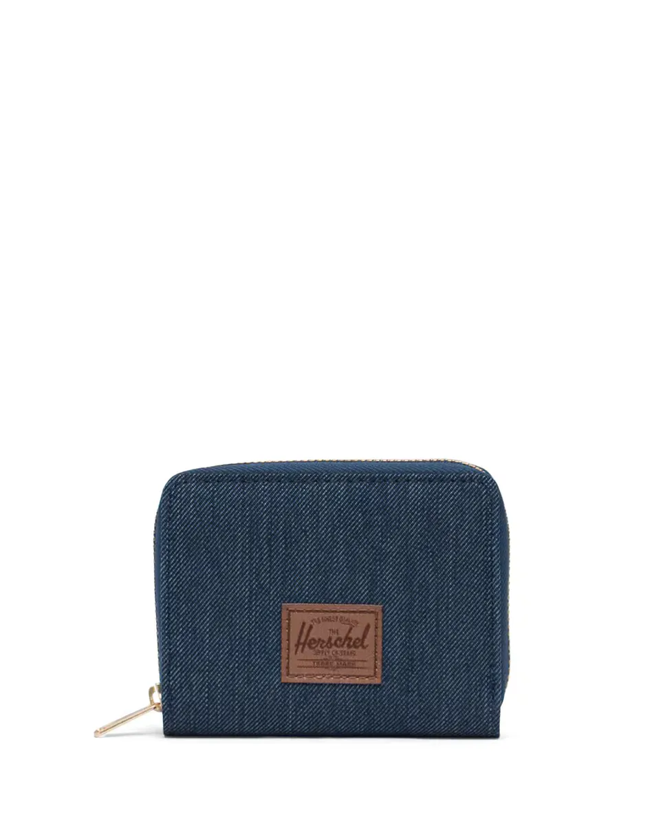 

Синий кошелек унисекс на молнии Herschel