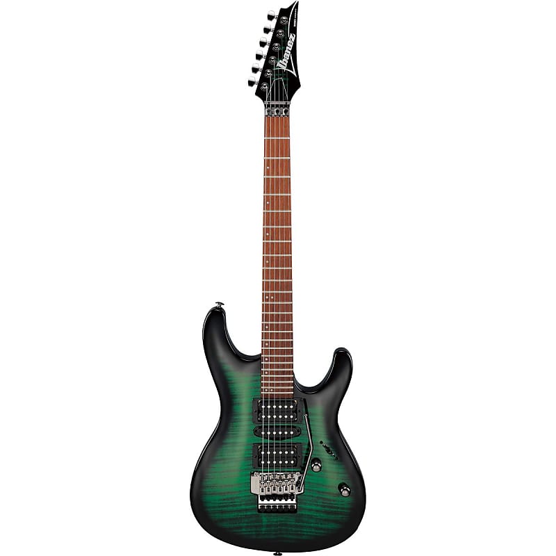 цена Электрогитара Ibanez SP3 Kiko Loureiro Electric Guitar - Transparent Emerald Burst
