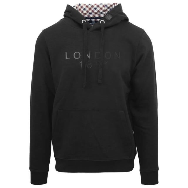 

Толстовка с ярким логотипом London 1851 Aquascutum, черный