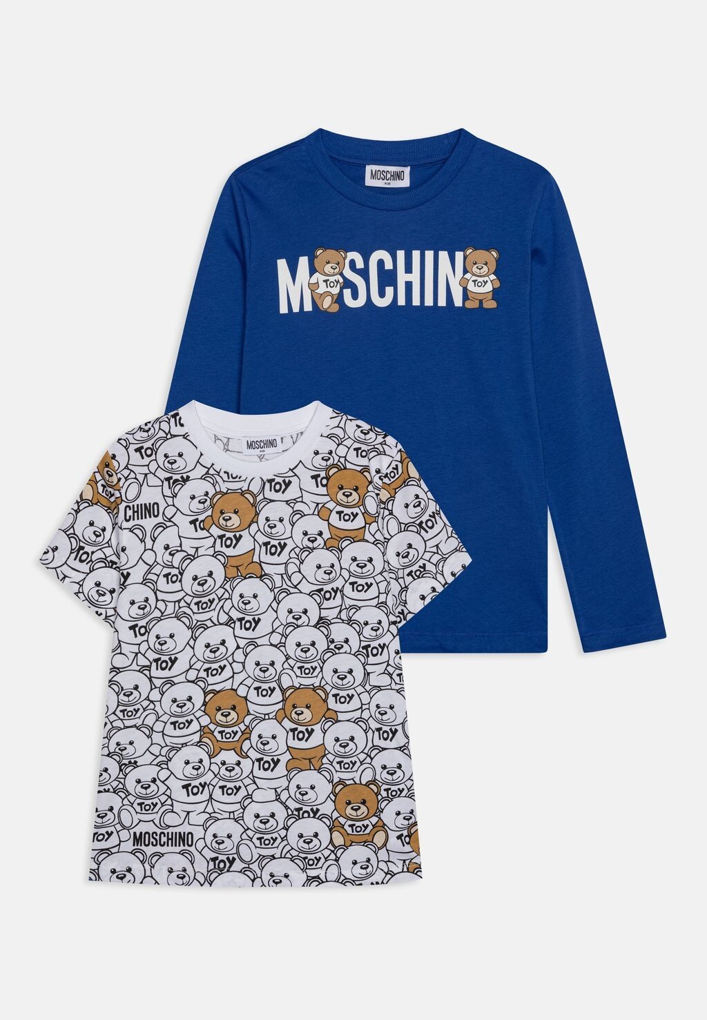 

Футболка с принтом Gift Unisex Set MOSCHINO, цвет surf blue