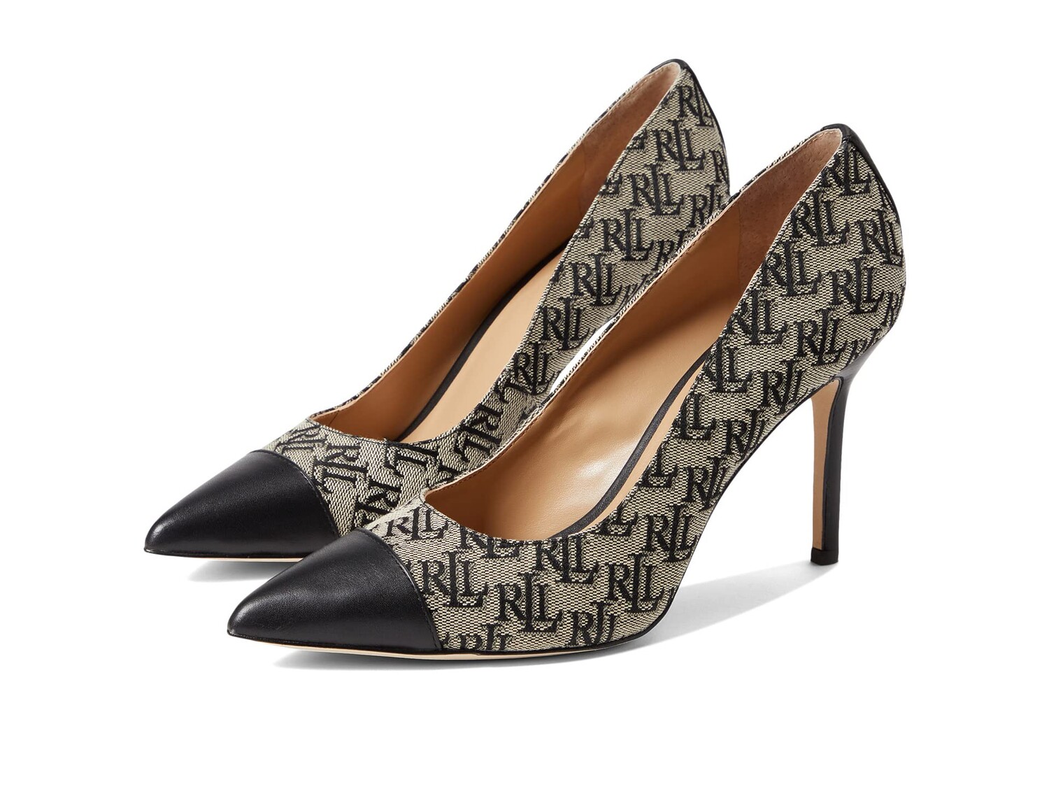

Туфли на каблуке LAUREN Ralph Lauren Lindella Monogram Jacquard Pump