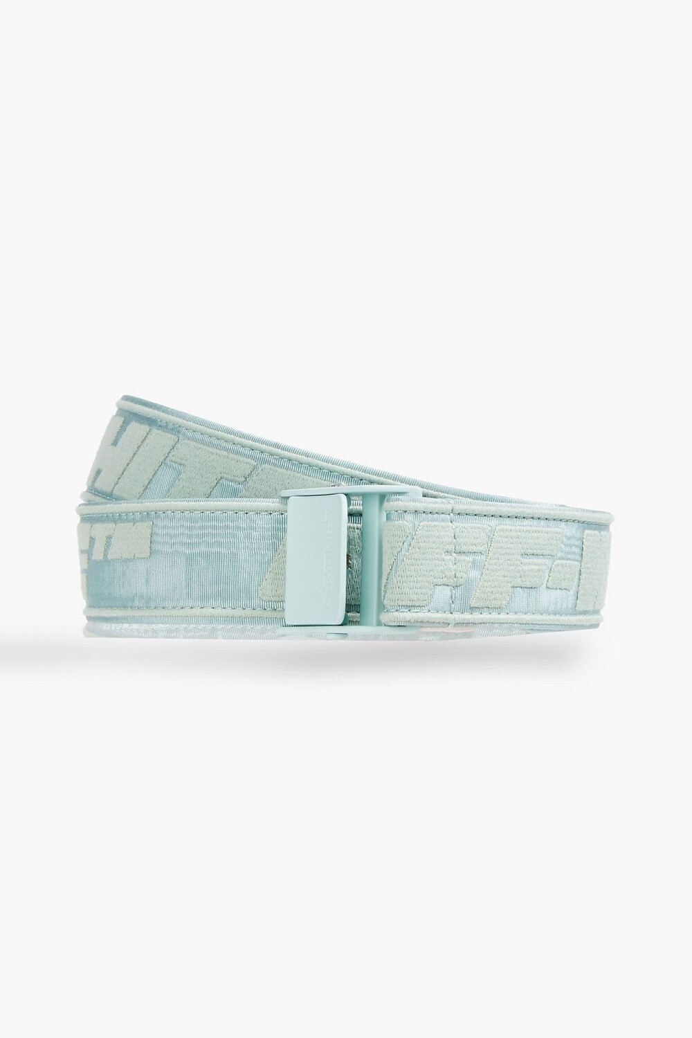 

Жаккардовый ремень с логотипом Off-White, синий