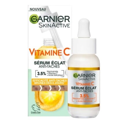 

Garnier Skin Active Сыворотка против темных пятен с витамином С, 30 мл