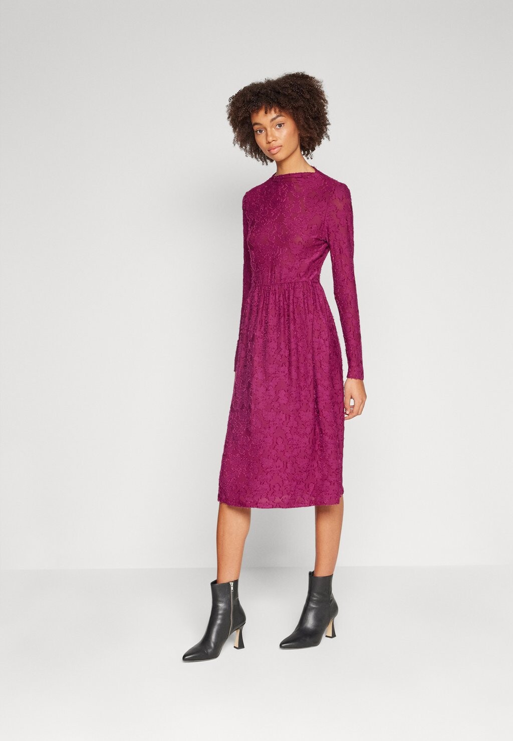 

Дневное платье TRISS FLOWER DRESS JDY, фиолетовый