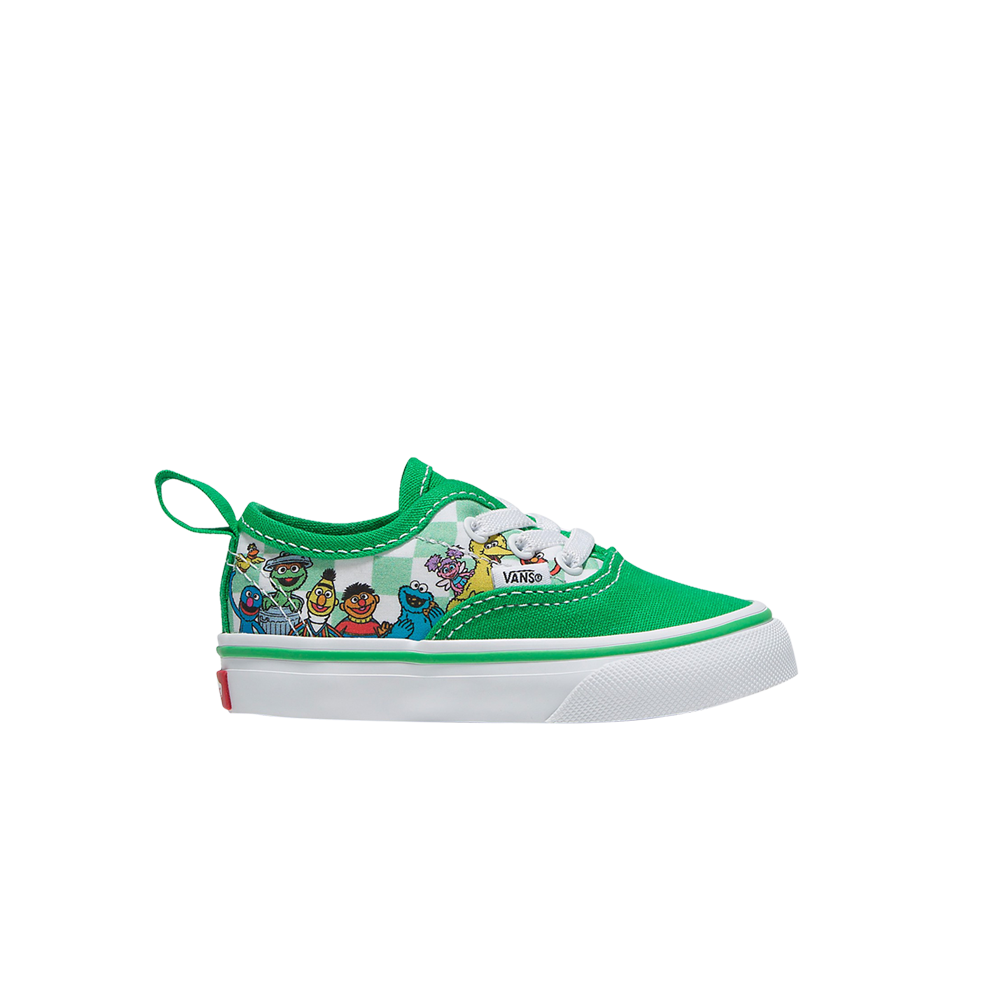 Ботинки Sesame Street x Authentic Toddler Vans, зеленый рюкзак берт и эрни sesame street зеленый 2