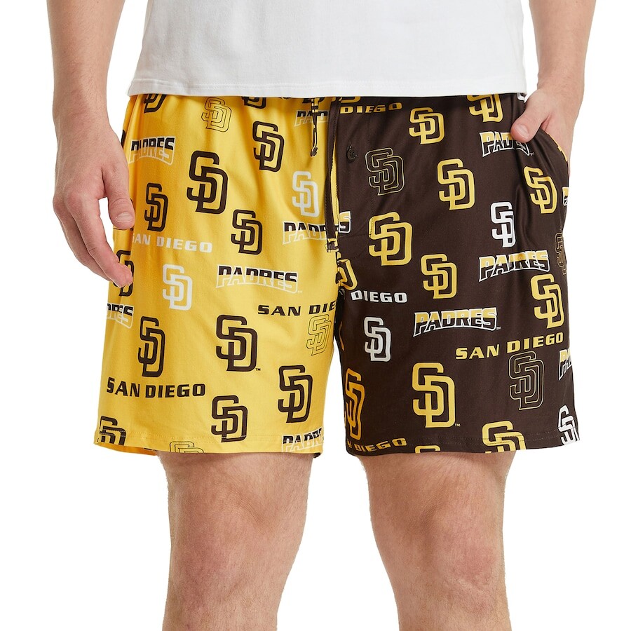 

Шорты Concepts Sport San Diego Padres, коричневый