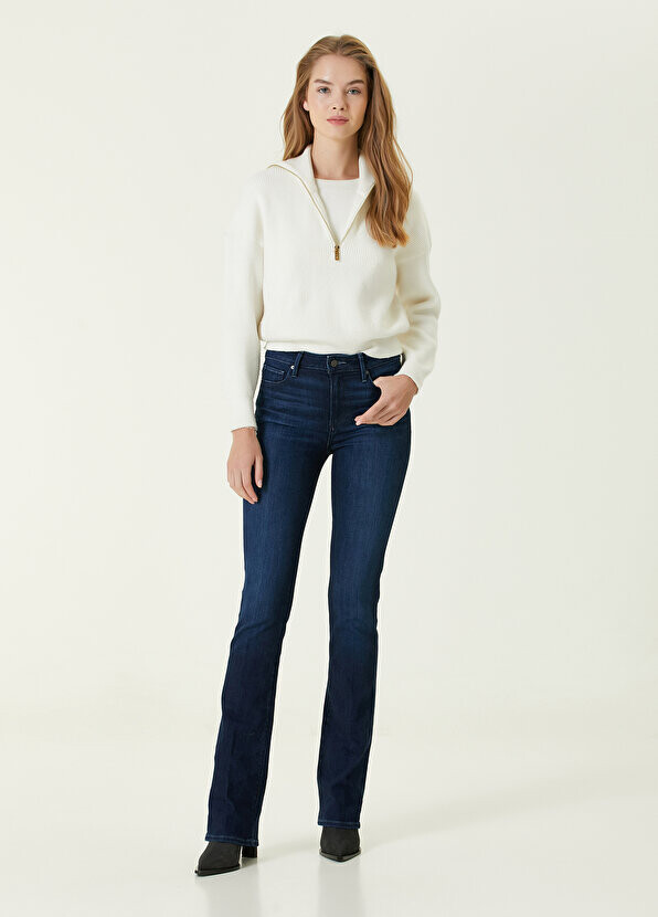 

Темно-синие джинсовые брюки manhattan bootcut Paige, Синий