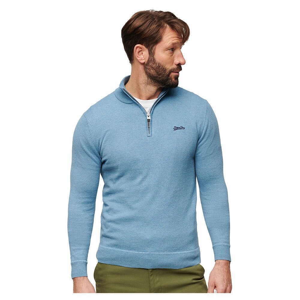 

Свитер Superdry Henley, синий