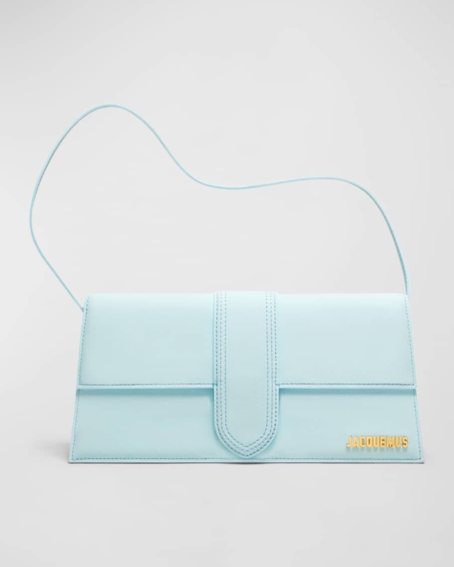 

Длинная кожаная сумка через плечо Le Bambino Jacquemus