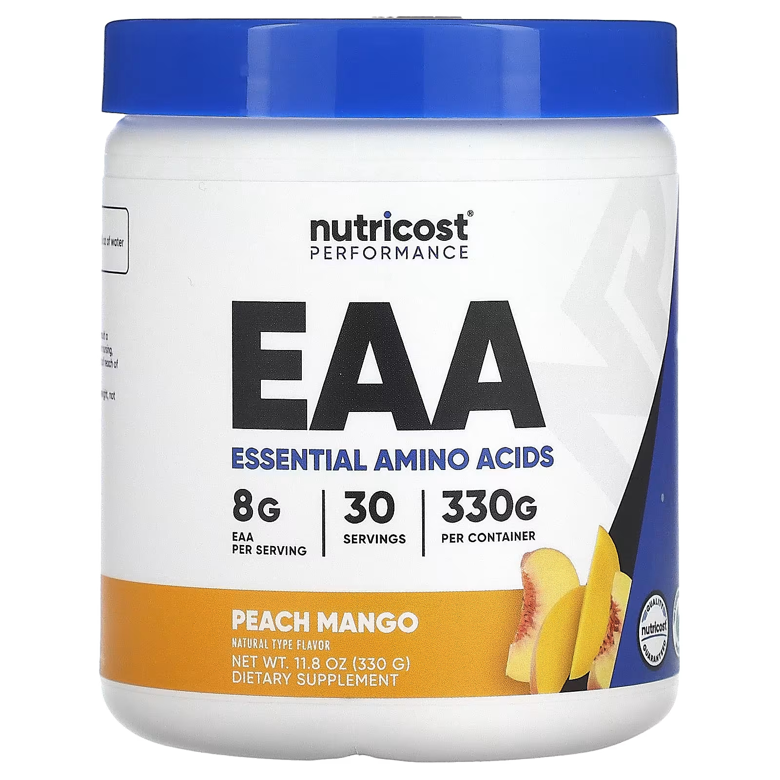 Nutricost Performance EAA порошок персик-манго 11,8 унции (330 г)