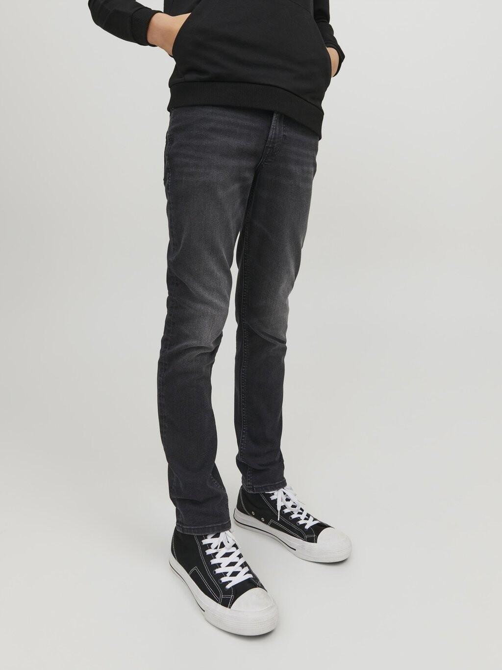 

Джинсы Slim Fit JJIGLENN JJORIGINAL Jack & Jones Junior, цвет black denim