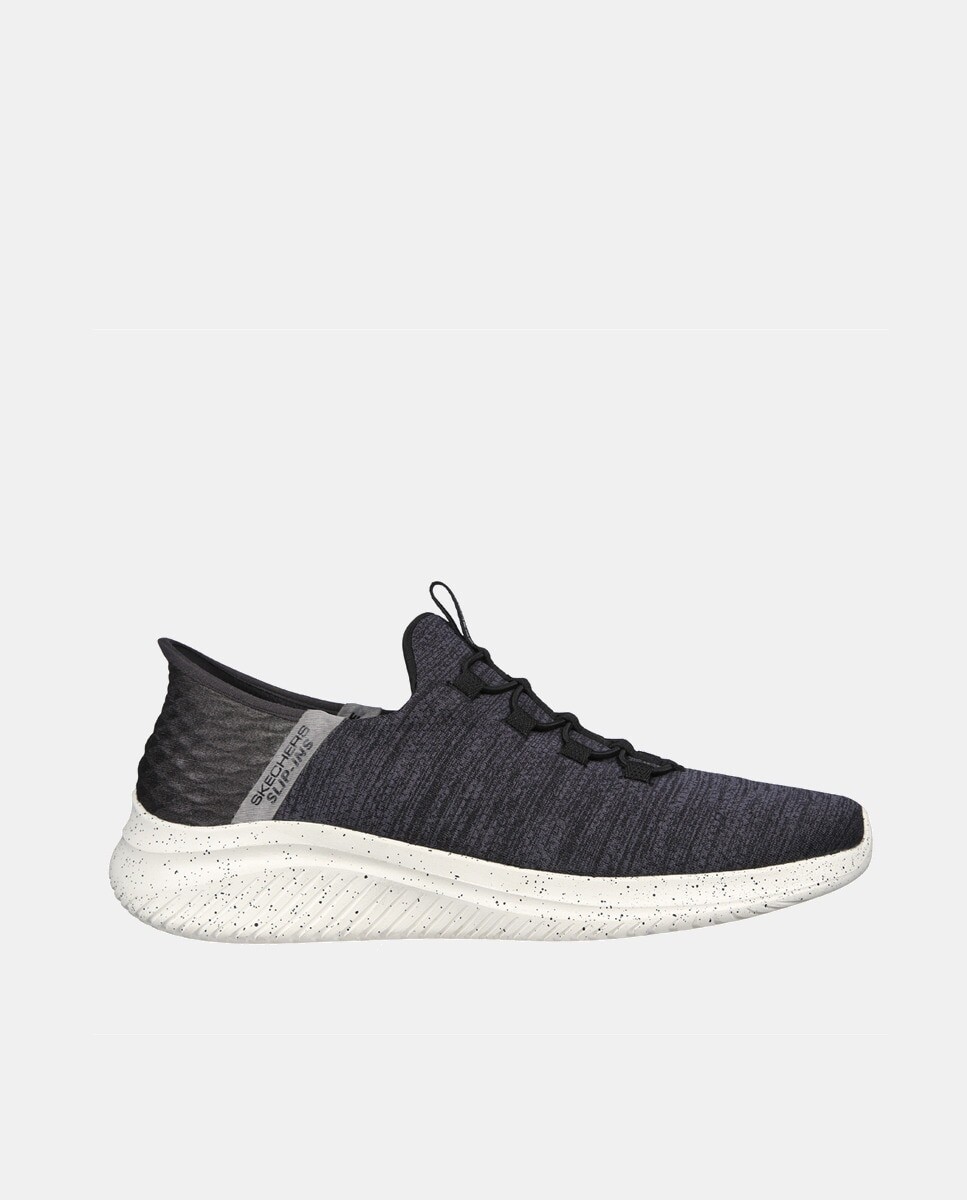 

Мужские низкие кроссовки Slip-ins Ultra Flex 3.0 с эластичной застежкой Skechers, черный